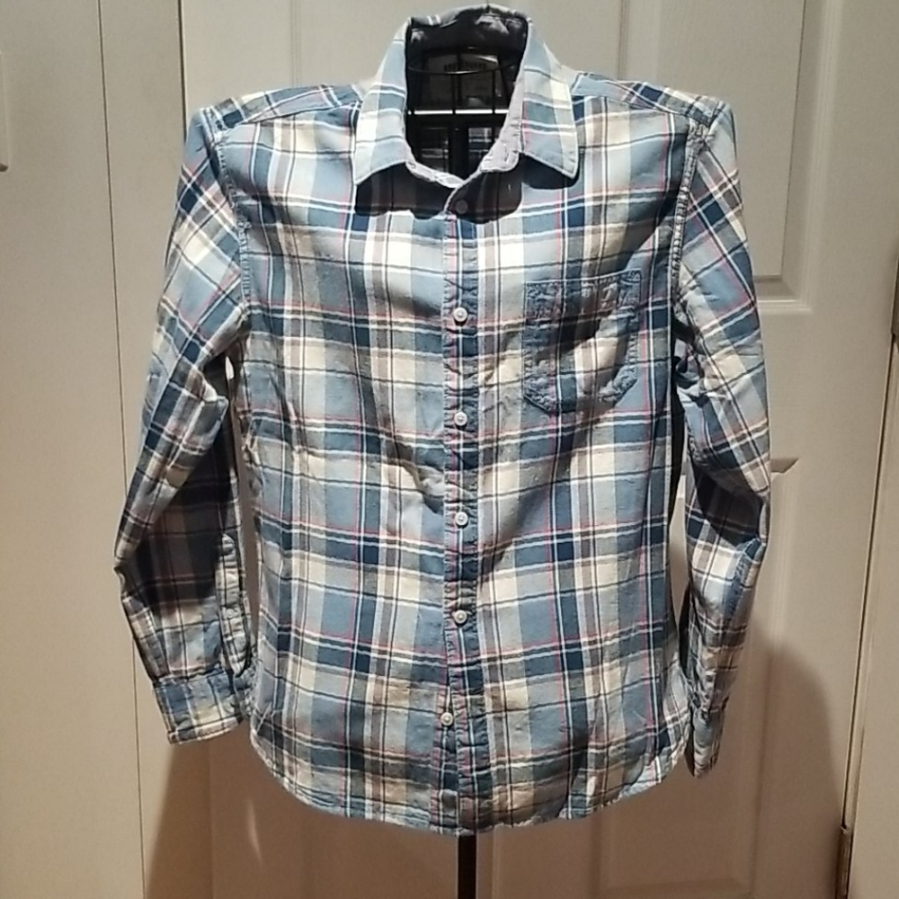 Western Shirt, Button Front, One Button Pocket - image 1